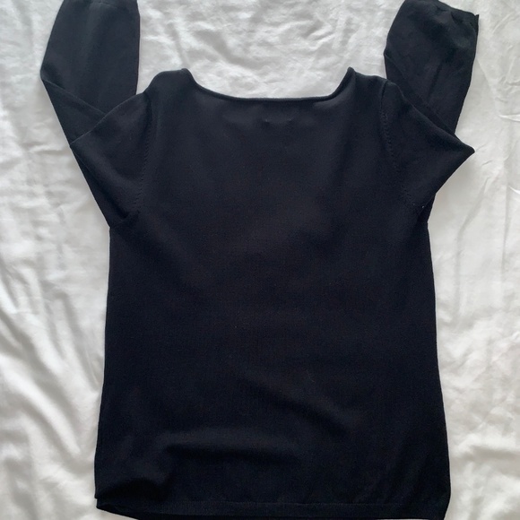 Ruby Rd. Black sequin sweater size L - Picture 8 of 8